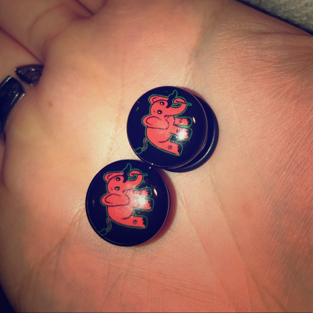 1/2” 12mm Mustache elephant plugs
